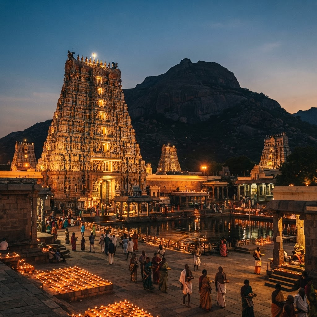 Tiruvannamalai — temple tour destination from Chennai